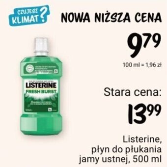 Rossmann Listerine, płyn do płukania jamy ustnej, 500 ml oferta