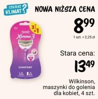 Rossmann Wilkinson, maszynki do golenia dla kobiet, 4 szt. oferta