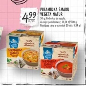 Stokrotka PIRAMIDKA SMAKU VEGETA NATUR 30 g oferta