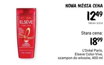 Rossmann L'Oréal Paris, Elseve Color-Vive, szampon do włosów, 400 ml oferta