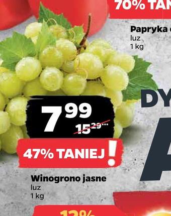 Netto Winogrono jasne oferta