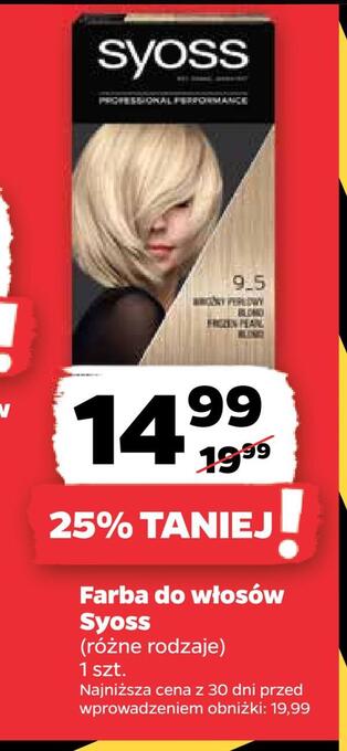 Farba do włosów syoss