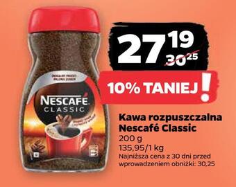Netto Kawa rozpuszczalna nescafé classic oferta