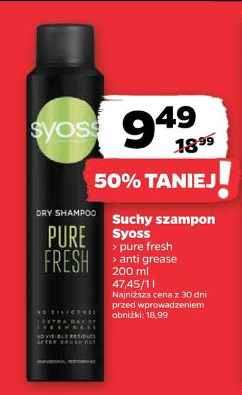Netto Suchy szampon syoss oferta