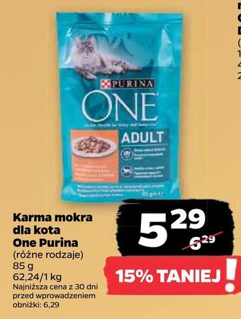 Netto Karma mokra dla kota one purina oferta