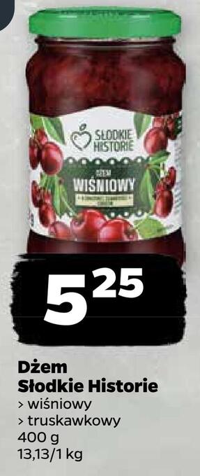 Netto Dżem słodkie historie oferta
