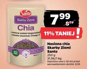 Netto Nasiona chia skarby ziemi sante oferta