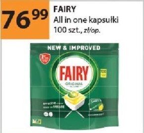 Drogerie Laboo Fairy original cytryna tabletki do zmywarki all in one, 100 kapsułek oferta
