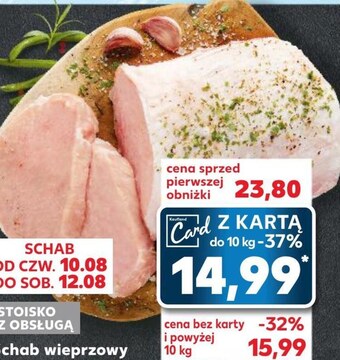 Kaufland Schab wieprzowy oferta