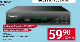 Selgros Tuner maxcom oferta