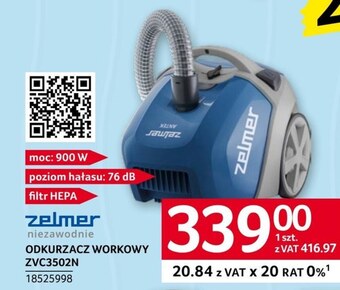 Selgros Odkurzacz zelmer oferta