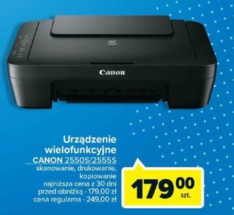 Carrefour Urządzenie wielofunkcyjne CANON 2550S/2555S oferta
