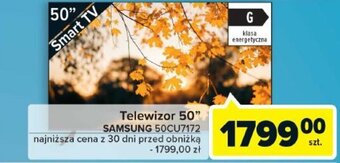 Carrefour Telewizor 50" SAMSUNG 50CU7172 oferta