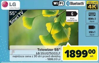 Telewizor 55" LG 55UQ75003LF