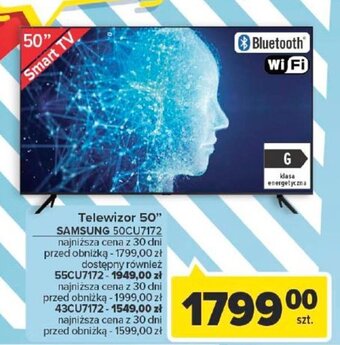 Carrefour Telewizor 50" SAMSUNG 50CU7172 oferta