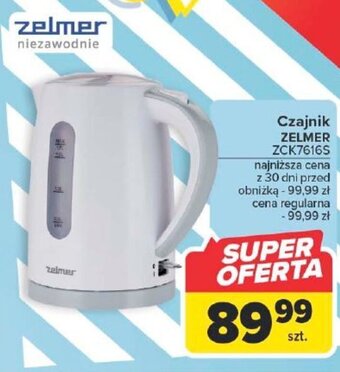 Carrefour Czajnik ZELMER ZCK7616S oferta