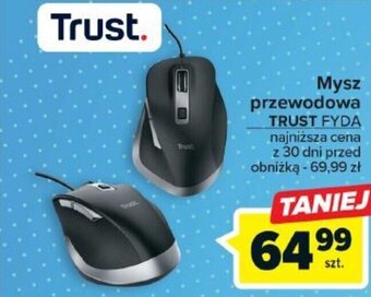 Carrefour Mysz przewodowa TRUST FYDA oferta