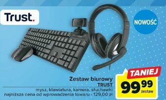 Carrefour Zestaw biurowy TRUST oferta
