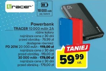 Powerbank TRACER 10 000 mAh 2A