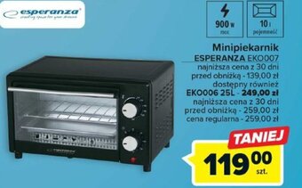 Carrefour Minipiekarnik ESPERANZA EKO007 oferta