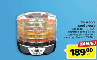 Carrefour Suszarka spożywcza STELLA STSG-520 oferta