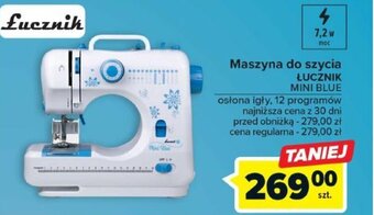 Carrefour Maszyna do szycia ŁUCZNIK MINI BLUE oferta