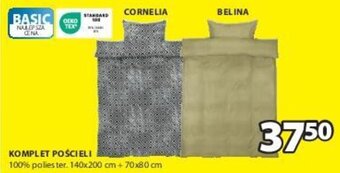 JYSK KOMPLET POŚCIELI 140x200 cm+70x80 cm oferta