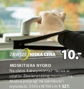JYSK MOSKITIERA NYORD S130xW150cm oferta