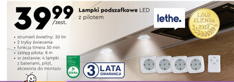 Biedronka Lampki podszafkowe LED z pilotem oferta