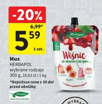 Intermarche Mus 300 g oferta