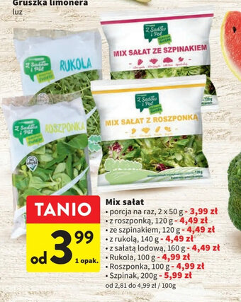 Intermarche Mix sałat oferta