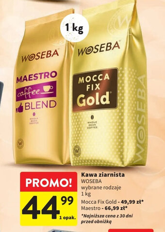 Intermarche Kawa ziarnista 1 kg oferta