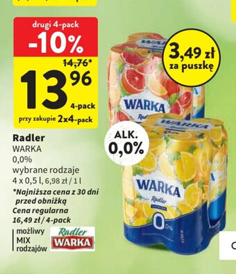Radler 4 x 0,5 l