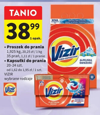 Intermarche Proszek do prania 1,925 kg/ Kapsułki do prania 20-24 szt. oferta