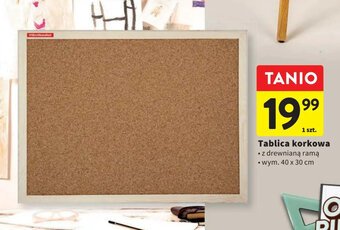Intermarche Tablica korkowa 40 x 30 cm oferta