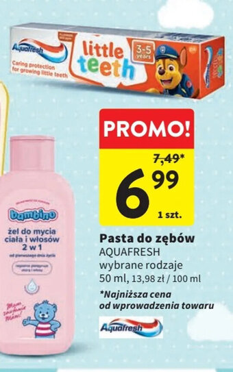 Intermarche Pasta do zębów 50 ml oferta