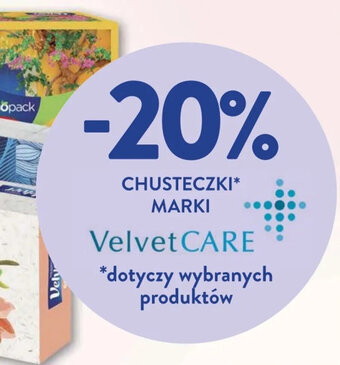 Intermarche CHUSTECZKI MARKI Velvet CARE oferta