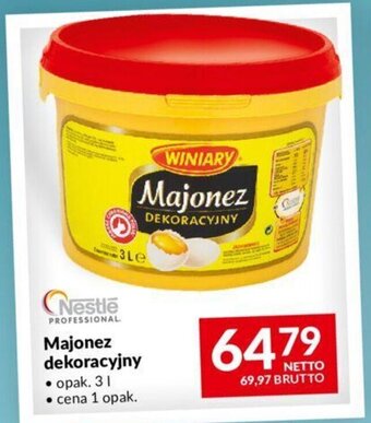 Makro Majonez dekoracyjny 3 l oferta