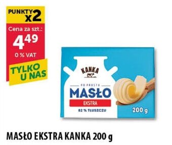 Eurocash MASŁO EKSTRA KANKA 200 g oferta