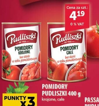 Eurocash POMIDORY PUDLISZKI 400 g oferta