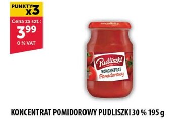 Eurocash KONCENTRAT POMIDOROWY PUDLISZKI 30 % 195 g oferta