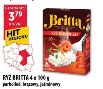 Eurocash RYŻ BRITTA 4 x 100 g oferta