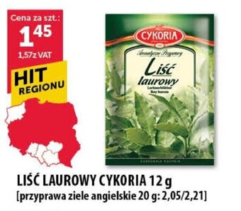 Eurocash LIŚĆ LAUROWY CYKORIA 12 g oferta