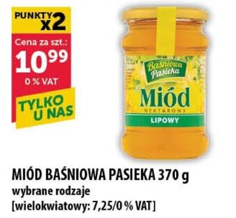 Eurocash MIÓD BAŚNIOWA PASIEKA 370 g oferta