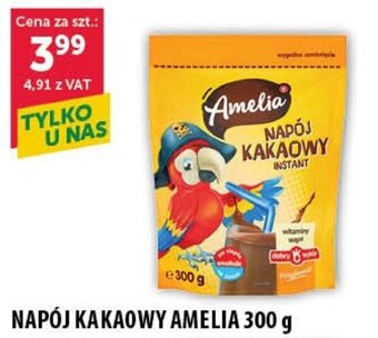 Eurocash NAPÓJ KAKAOWY AMELIA 300 g oferta