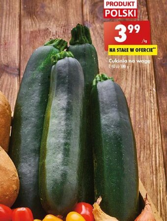 Biedronka Cukinia na wage 1 kg oferta