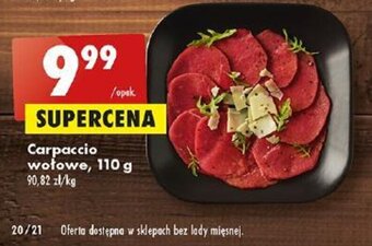 Biedronka Carpaccio wołowe, 110 g oferta