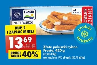 Biedronka Złote paluszki rybne Frosta, 420 g oferta