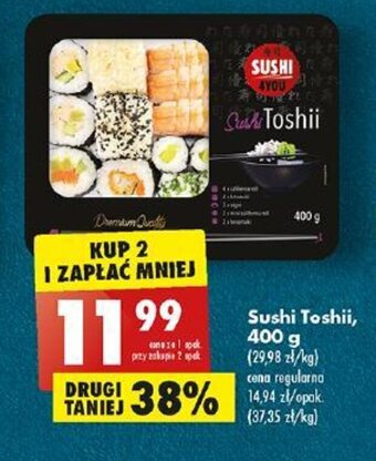 Biedronka Sushi Toshii, 400 g oferta