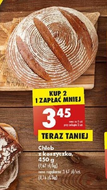 Biedronka Chleb z koszyczka, 450 g oferta